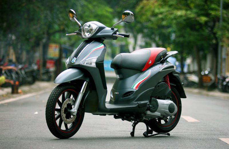 Piaggio Liberty trang bị động cơ mới nhất