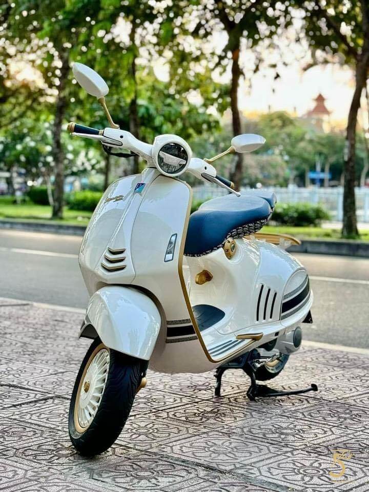 Dòng xe Vespa GTS 150 có hệ thống làm mát tự động