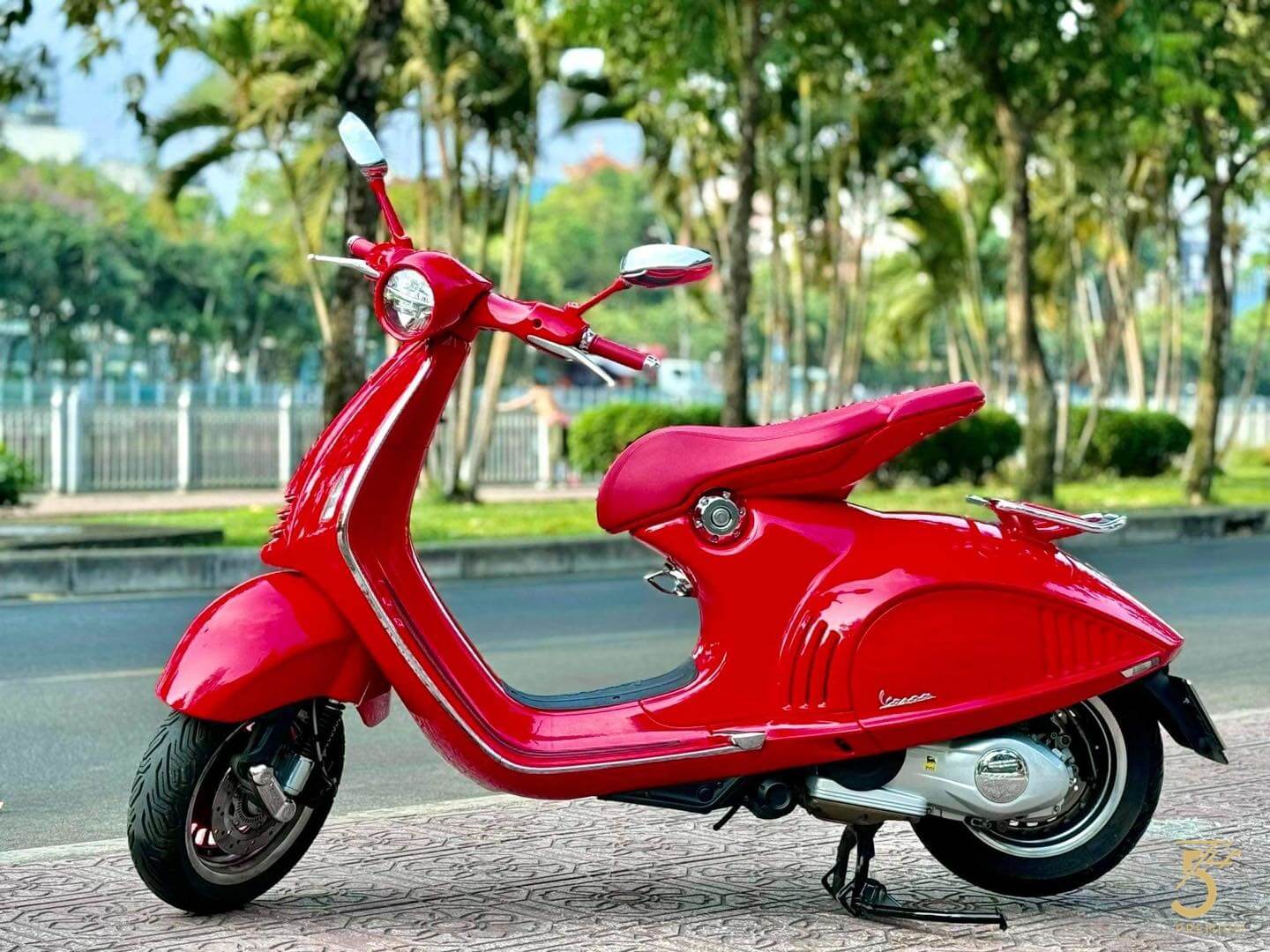 Giá xe Vespa cũ biển số đẹp